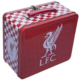China LFC Metal Rectangle Tin Box Handled Case 4C Printed With Customer's Own Design supplier