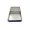 Two Pieces Cigar Tin Box With Hinge Silver Inside Rolled Out Lid supplier