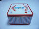 Cute Cartoon Metal Tin Container Hinge Box For Food / Coffee / Cookie Storage supplier